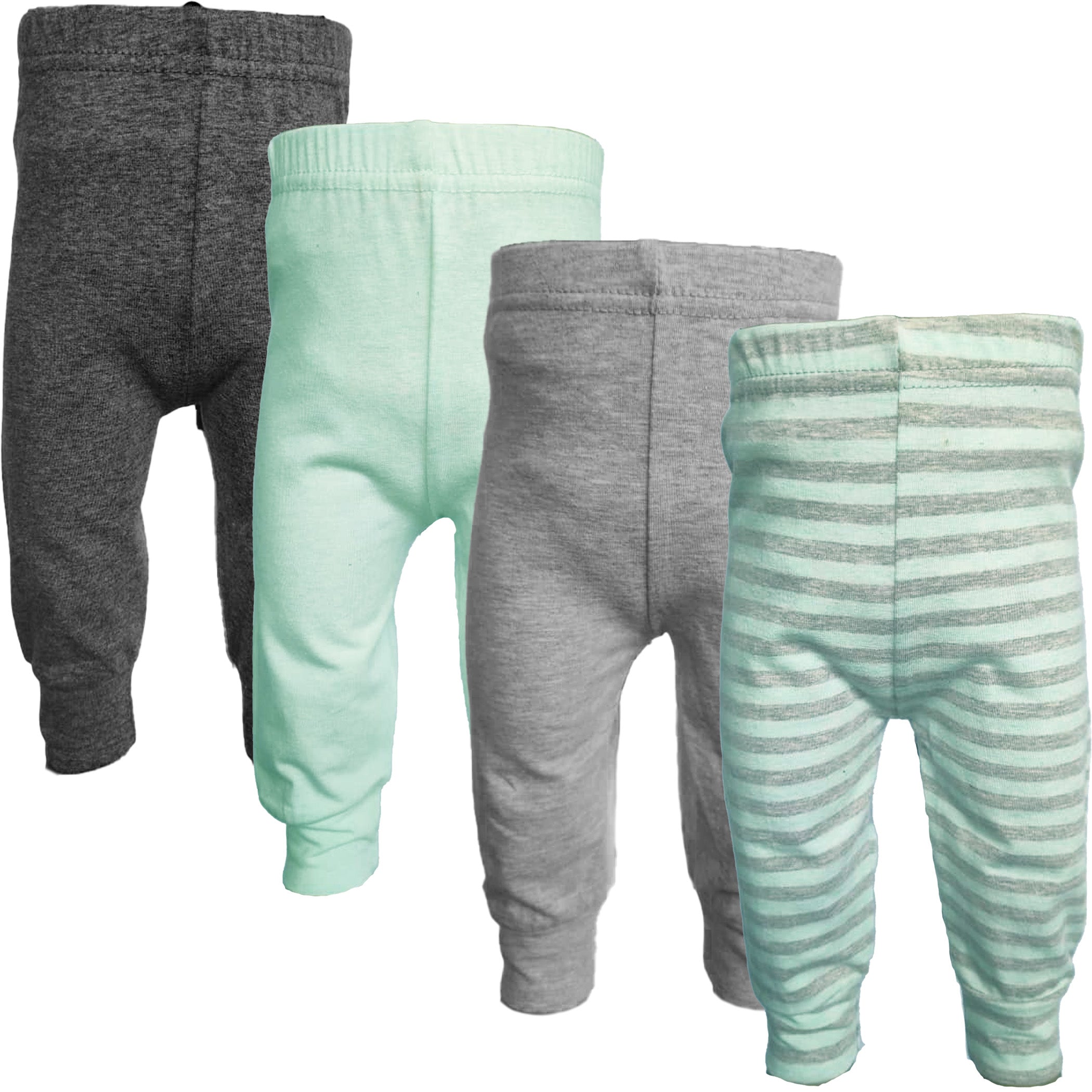 123 Bear Soft Cotton Spandex Baby Pants