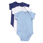 Load image into Gallery viewer, 123 Bear Baby Bodysuit / Bodyvest made from soft Cotton Spandex - 3 pack