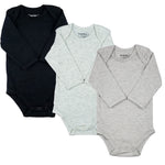 Load image into Gallery viewer, 123 Bear Baby Bodysuit / Bodyvest made from soft Cotton Spandex - 3 pack