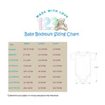 Load image into Gallery viewer, 123 Bear Baby Bodysuit / Bodyvest made from soft Cotton Spandex - 3 pack
