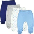 100% Cotton Baby Pants with Footies