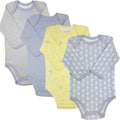 123 Bear Baby 100% Combed Cotton Bodysuits