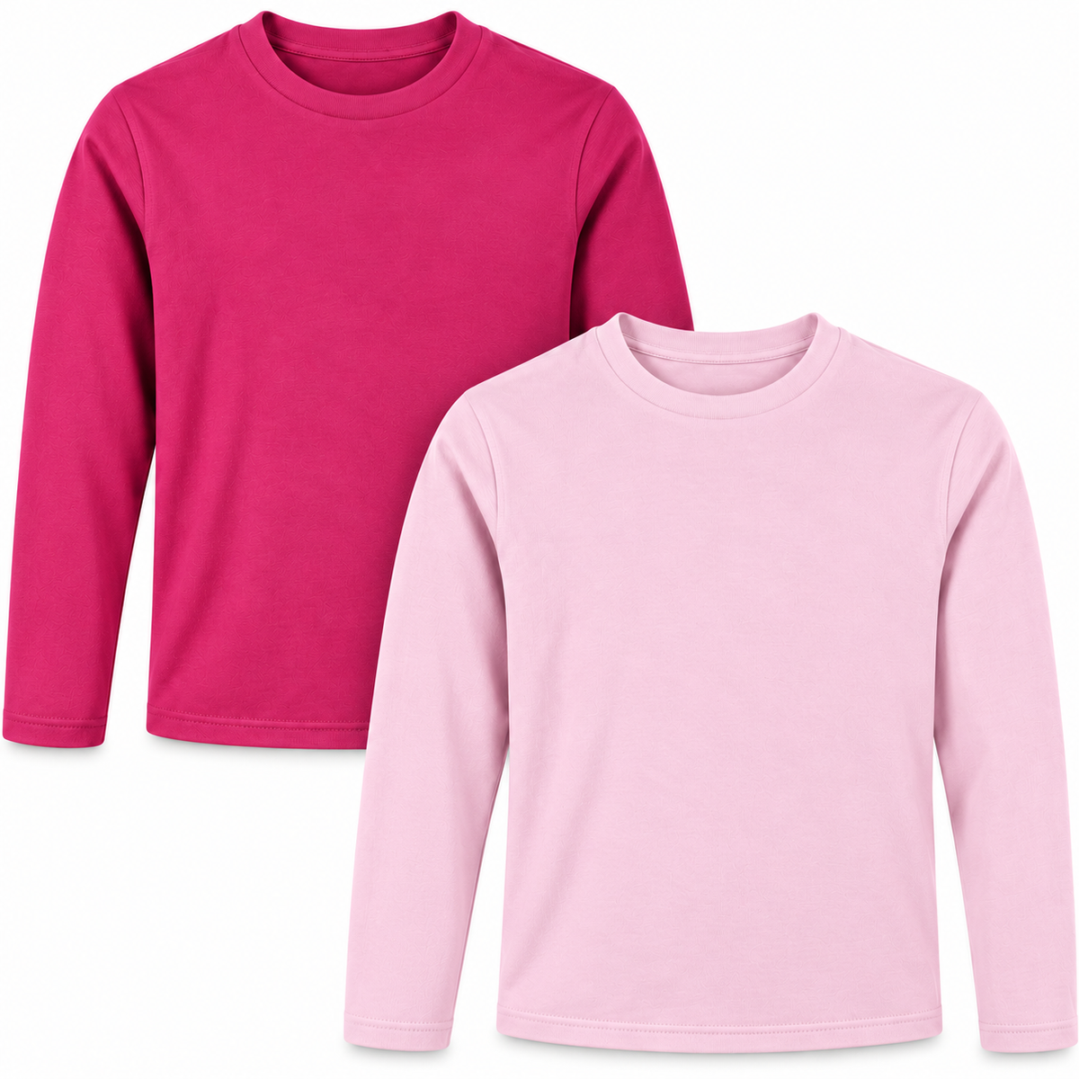 123 Bear Infant & Toddler Soft Cotton Spandex Long Sleeve T-Shirts for Boys & Girls