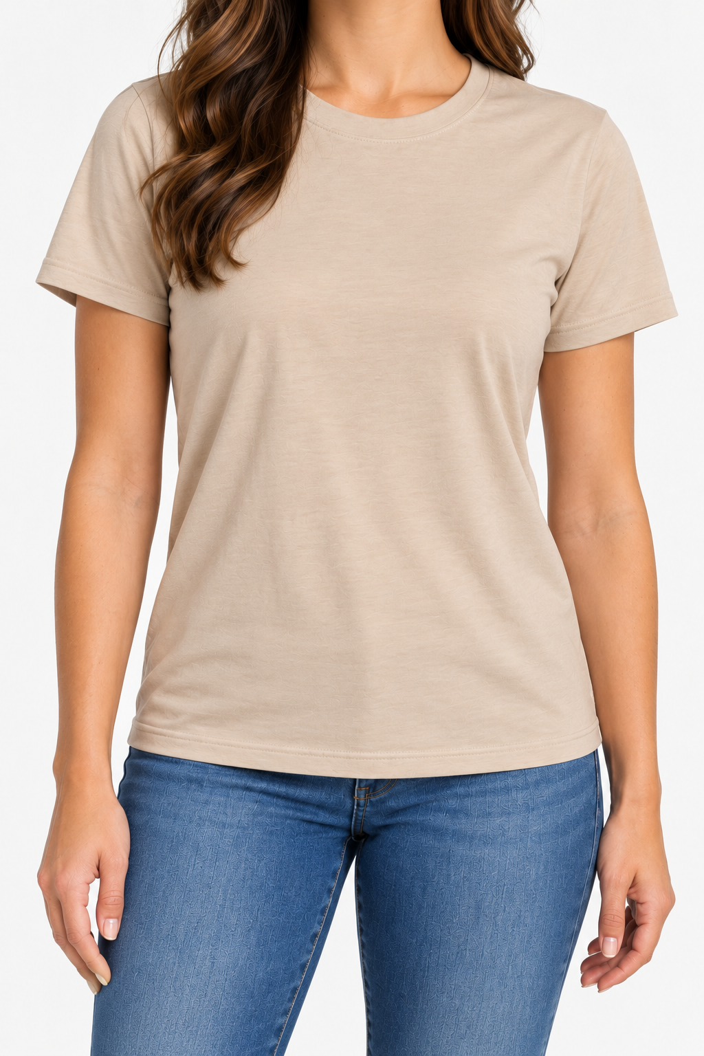 Celestial Leopard Women’s Short-Sleeve Crew-Neck T-Shirt