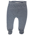 Load image into Gallery viewer, 123 Bear Terry Baby Pants with feet / Baby leggings with footies

