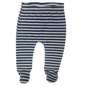 123 Bear Terry Baby Pants with feet / Baby leggings with footies