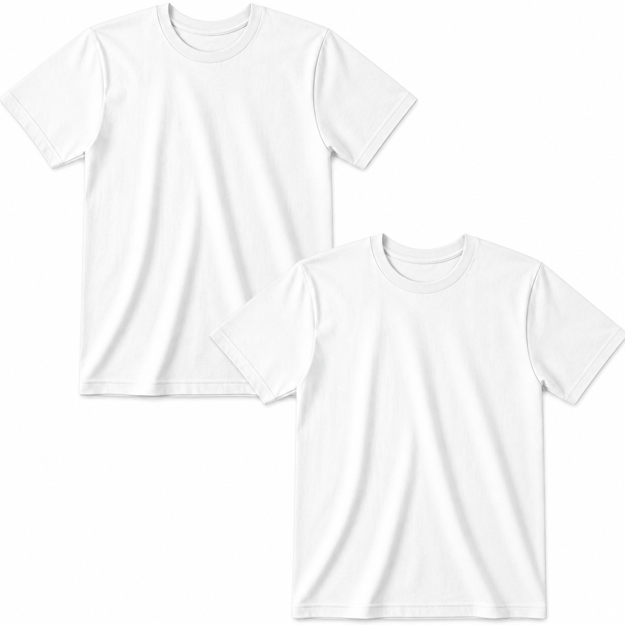 123 Bear Infant & Toddler Soft Cotton Spandex Short Sleeve T-Shirts, Plain Tees for Boys & Girls