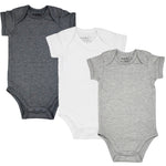 Load image into Gallery viewer, 123 Bear Baby Bodysuit / Bodyvest made from soft Cotton Spandex - 3 pack
