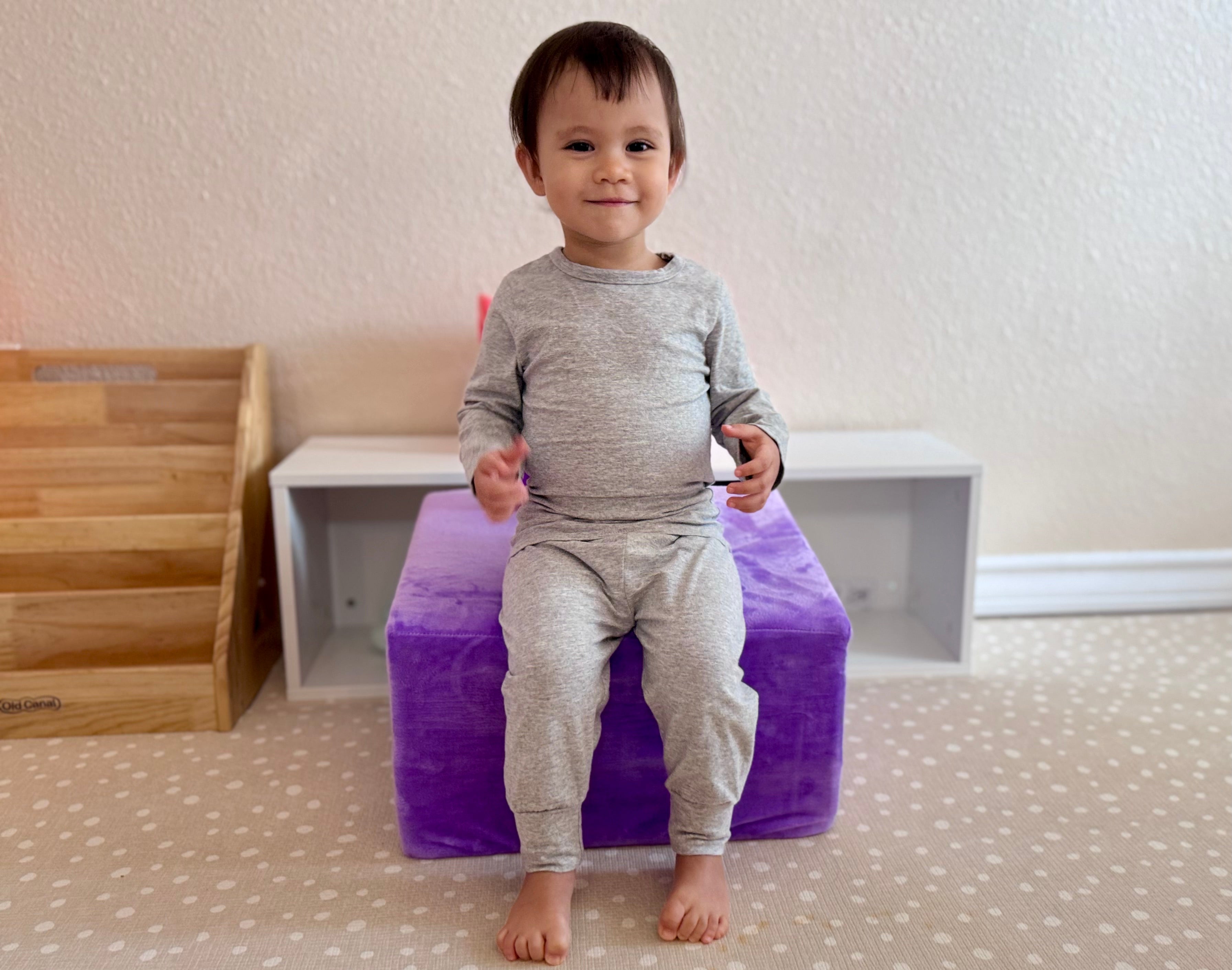 123 Bear Ultra-Soft Cotton Spandex Baby Pants- Multipack