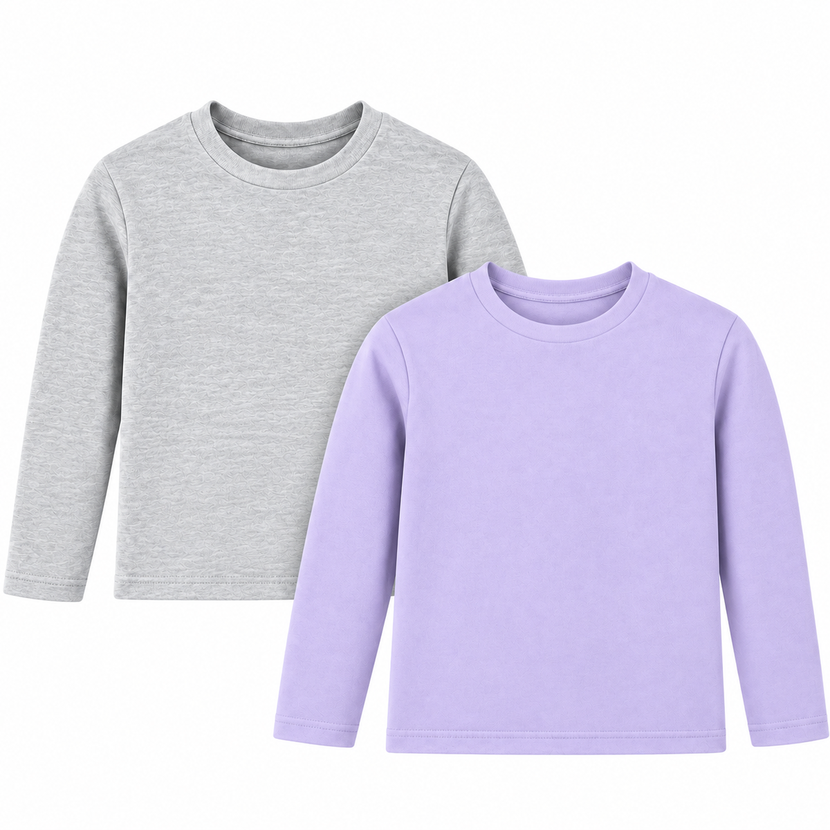 123 Bear Infant & Toddler Soft Cotton Spandex Long Sleeve T-Shirts for Boys & Girls