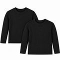 123 Bear Infant & Toddler Soft Cotton Spandex Long Sleeve T-Shirts for Boys & Girls