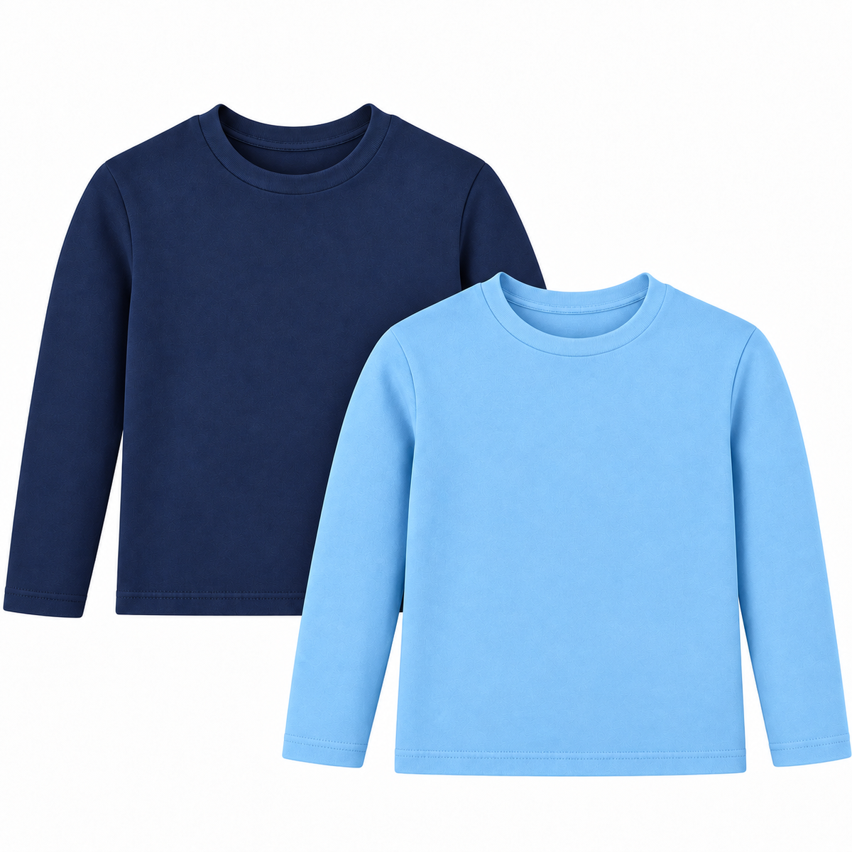 123 Bear Infant & Toddler Soft Cotton Spandex Long Sleeve T-Shirts for Boys & Girls