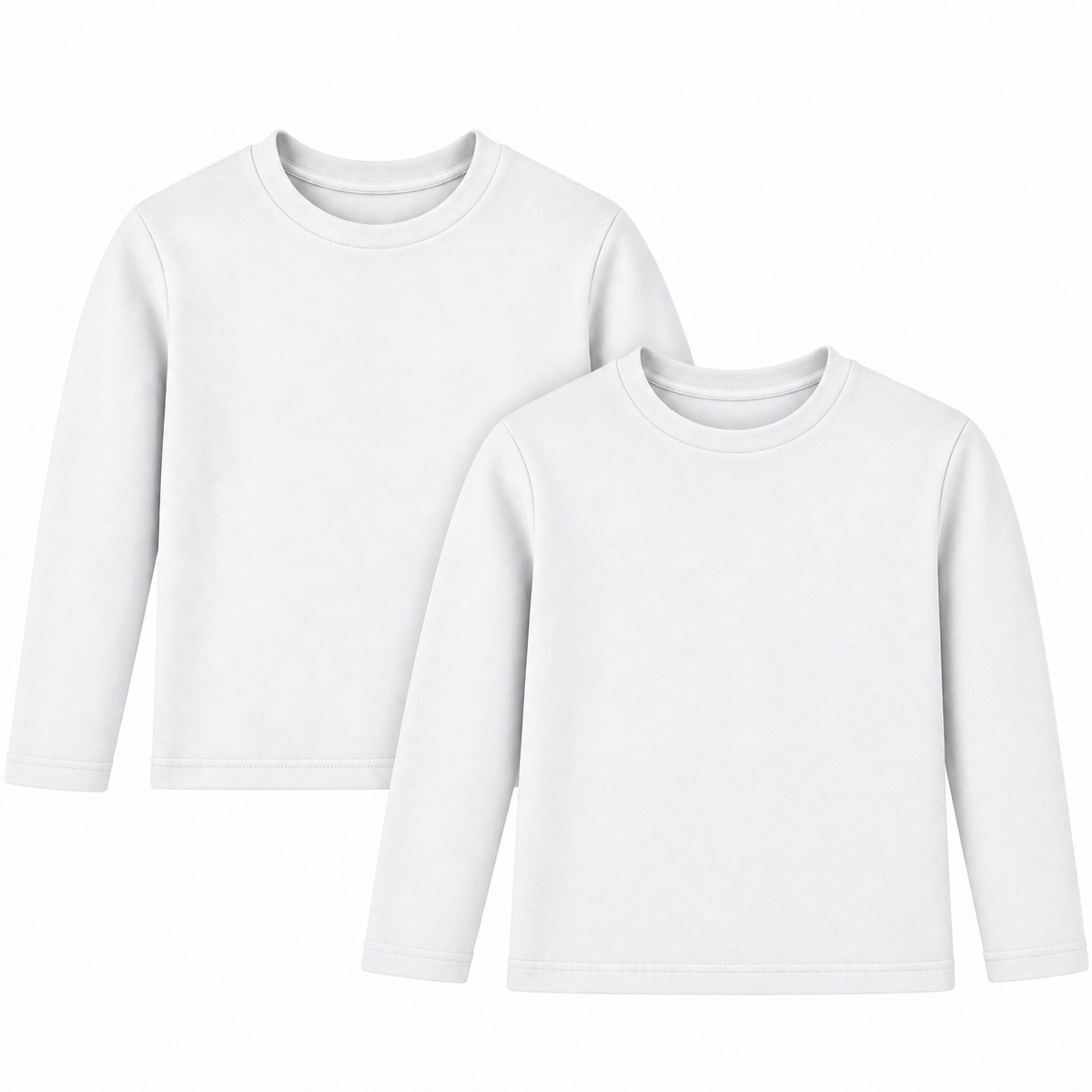 123 Bear Infant & Toddler Soft Cotton Spandex Long Sleeve T-Shirts for Boys & Girls
