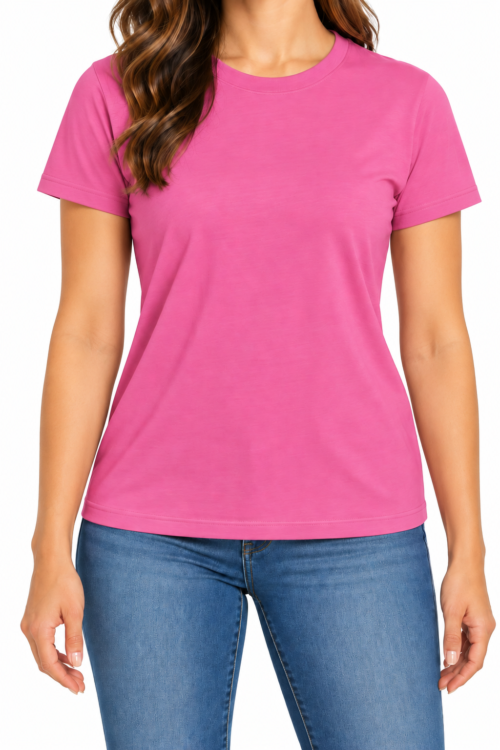 Celestial Leopard Women’s Short-Sleeve Crew-Neck T-Shirt