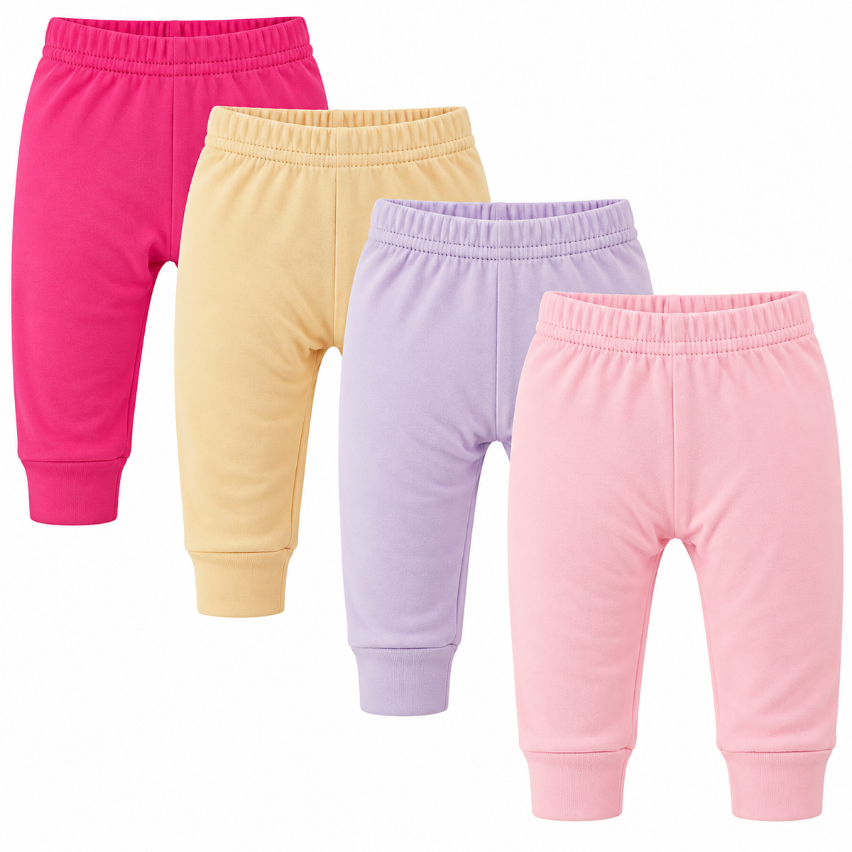 123 Bear Soft Cotton Spandex Baby Pants
