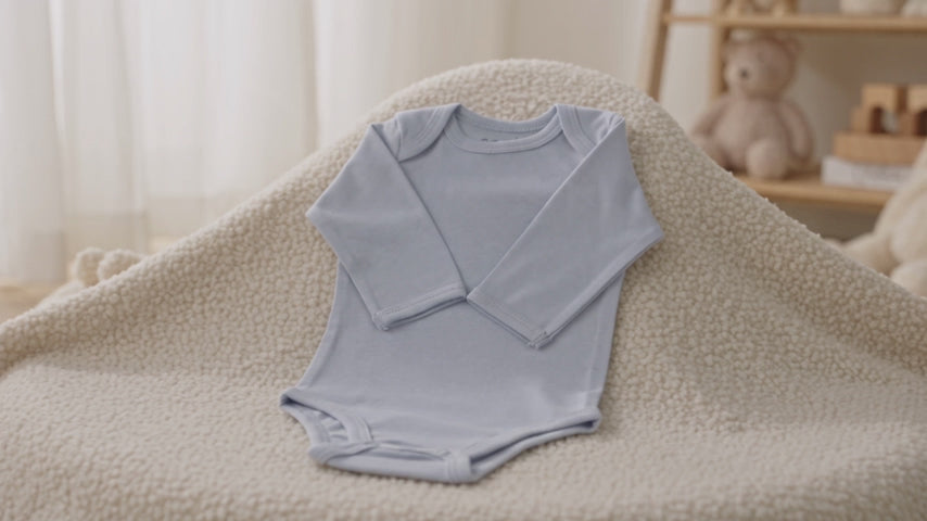123 Bear Baby 100% Combed Cotton Bodysuits-Girls
