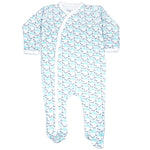 Load image into Gallery viewer, 123 Bear Footed Sleep-N-Play PJs Rompers Jumpsuit100% Cotton with Mitten Cuffs Unisex Boys Girls
