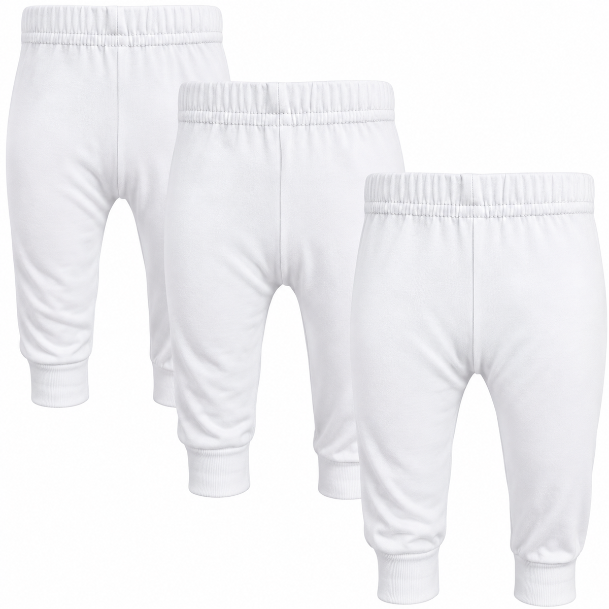 123 Bear Soft Cotton Spandex Baby Pants