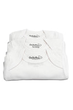 Load image into Gallery viewer, 3 Pack Long Sleeve Baby Bodysuit White 100% cotton
